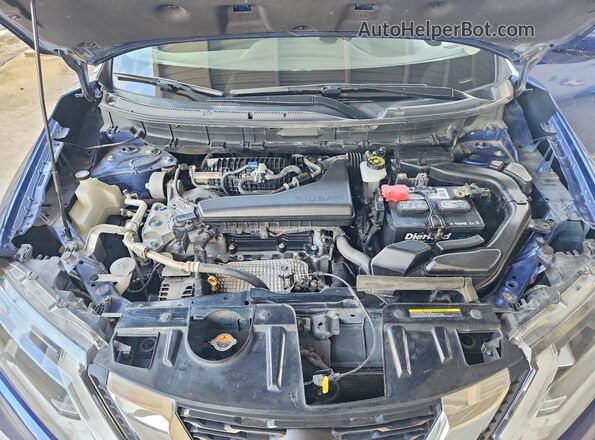 JN8AT2MV8LW109230 2020 NISSAN ROGUE Blue Շարժիչի բաժամունքի տեսք