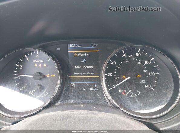JN8AT2MV8LW138677 2020 NISSAN ROGUE White Հետևի նստատեղերի տեսք