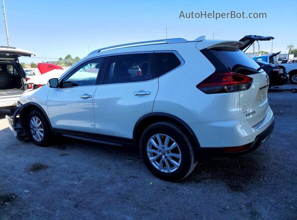 JN8AT2MV8LW141482 2020 NISSAN ROGUE Белый Задняя левая четверть