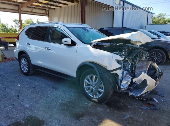 JN8AT2MV8LW141482 2020 NISSAN ROGUE Белый Передняя правая четверть