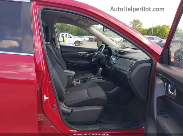 JN8AT2MV9HW286084 2017 NISSAN ROGUE Red Սալոնի դիմացի տեսք