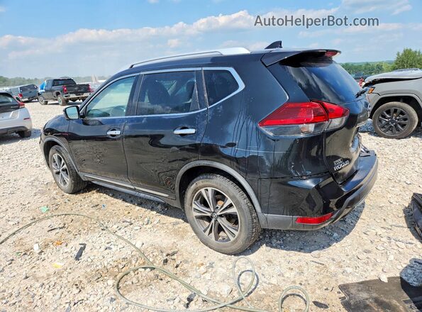 JN8AT2MV9JW321504 2018 NISSAN ROGUE Черный Задняя левая четверть