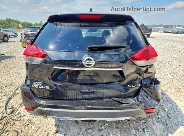 JN8AT2MV9JW321504 2018 NISSAN ROGUE Черный Вид сзади