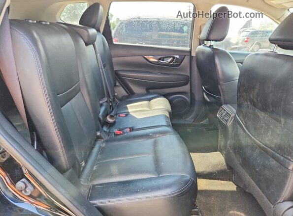 JN8AT2MV9JW321504 2018 NISSAN ROGUE Черный Вид задней части салона