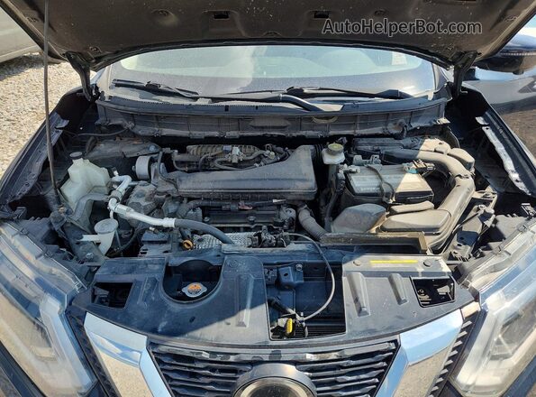 JN8AT2MV9JW321504 2018 NISSAN ROGUE Черный Вид подкапотного пространства