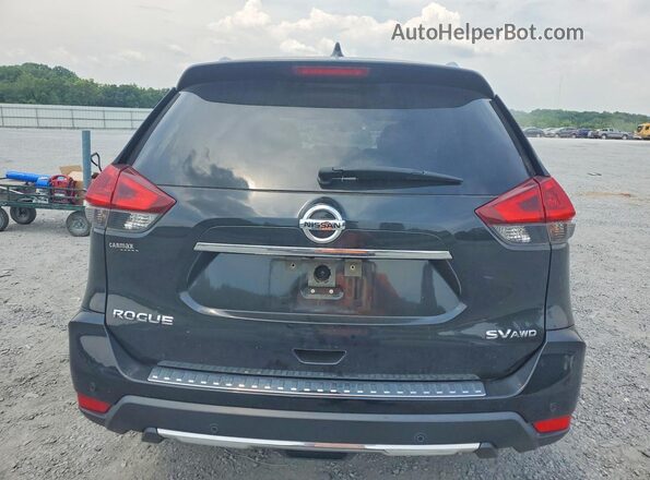 JN8AT2MV9KW376827 2019 NISSAN ROGUE Черный Вид сзади