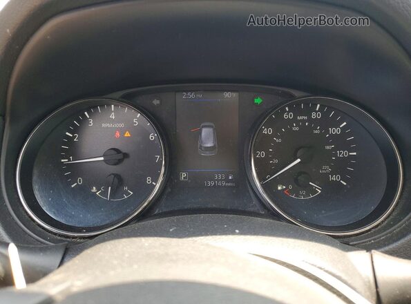 JN8AT2MV9KW391036 2019 NISSAN ROGUE Gray Սարքավորումների վահանակի տեսք