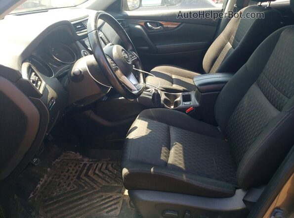 JN8AT2MV9LW109219 2020 NISSAN ROGUE Gray Widok wnętrza z przodu
