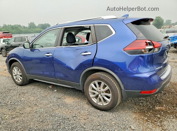 JN8AT2MV9LW123203 2020 NISSAN ROGUE Blue Задня ліва чверть