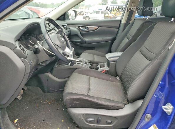 JN8AT2MV9LW123203 2020 NISSAN ROGUE Blue Вид салону спереду