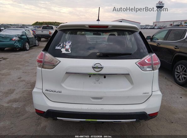 JN8AT2MVXGW137844 2016 NISSAN ROGUE White 
