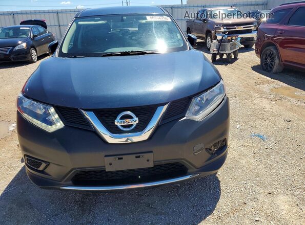 JN8AT2MVXGW149072 2016 NISSAN ROGUE Blue Widok z przodu