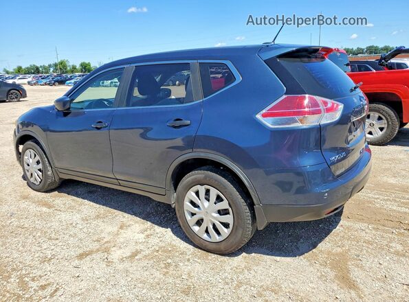 JN8AT2MVXGW149072 2016 NISSAN ROGUE Blue Tył lewy