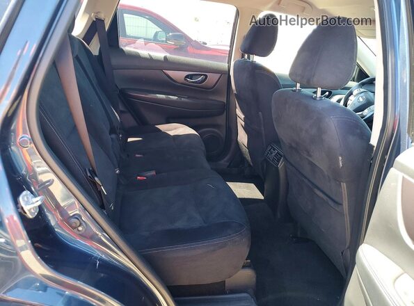 JN8AT2MVXGW149072 2016 NISSAN ROGUE Blue Widok wnętrza z tyłu