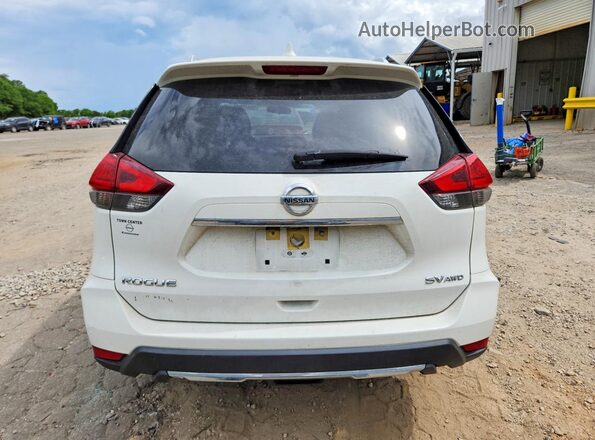 JN8AT2MVXHW008875 2017 NISSAN ROGUE White Вид ззаду