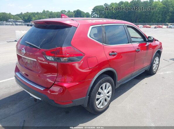 JN8AT2MVXHW254227 2017 NISSAN ROGUE Красный Задняя правая четверть