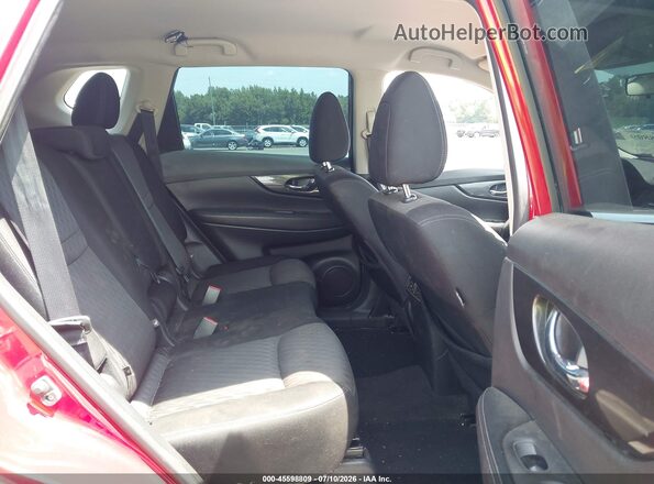 JN8AT2MVXHW254227 2017 NISSAN ROGUE Красный Вид наклейки с VIN-кодом