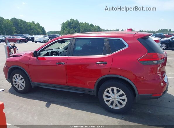 JN8AT2MVXHW254227 2017 NISSAN ROGUE Красный Панорамный вид салона 360°