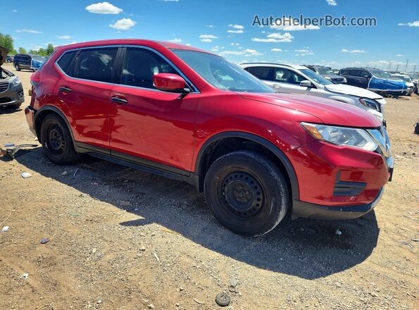 JN8AT2MVXHW274946 2017 NISSAN ROGUE Red Przód prawy