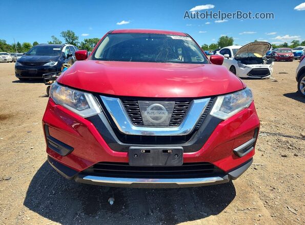 JN8AT2MVXHW274946 2017 NISSAN ROGUE Red Widok z przodu