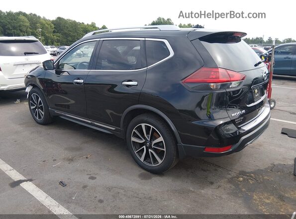 JN8AT2MVXJW353376 2018 NISSAN ROGUE Black Հետևի ձախ