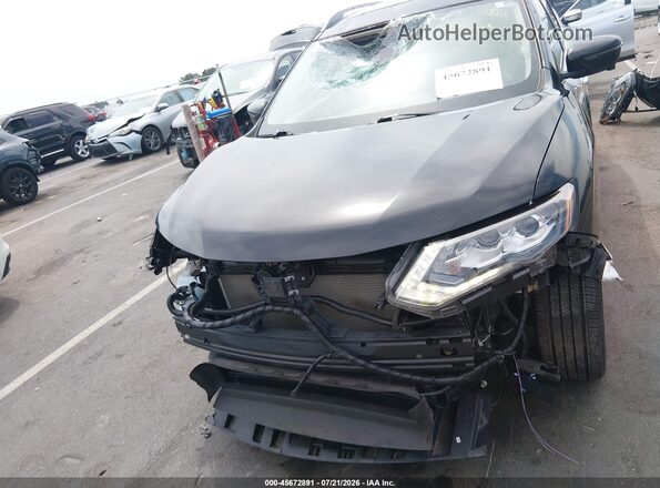 JN8AT2MVXJW353376 2018 NISSAN ROGUE Black Սալոնի հետևի տեսք