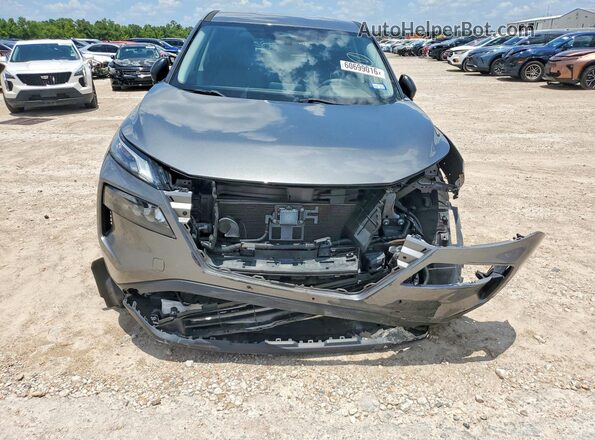 JN8AT3AA0MW004366 2021 NISSAN ROGUE Gray Դիմացի տեսք