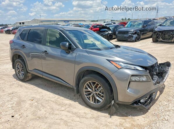 JN8AT3AA0MW004366 2021 NISSAN ROGUE Gray Առջևի աջ