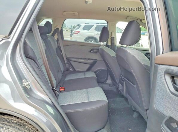 JN8AT3AA0MW004366 2021 NISSAN ROGUE Gray Սալոնի հետևի տեսք