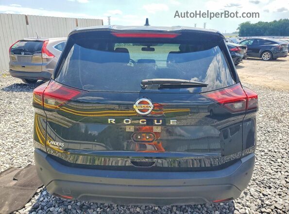 JN8AT3AA3MW010159 2021 NISSAN ROGUE Black უკანა ხედი