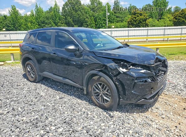 JN8AT3AA3MW010159 2021 NISSAN ROGUE Black წინა მარჯვენა
