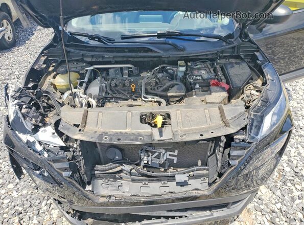 JN8AT3AA3MW010159 2021 NISSAN ROGUE Black ძრავის განყოფილების ხედი
