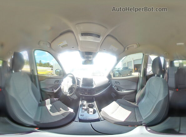 JN8AT3AA3MW010159 2021 NISSAN ROGUE Black სალონის 360-გრადუსიანი ხედი