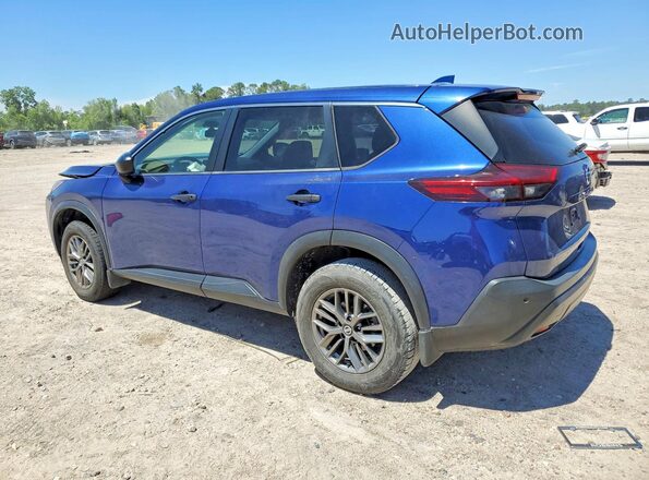 JN8AT3AA5MW013936 2021 NISSAN ROGUE Blue უკანა მარცხენა