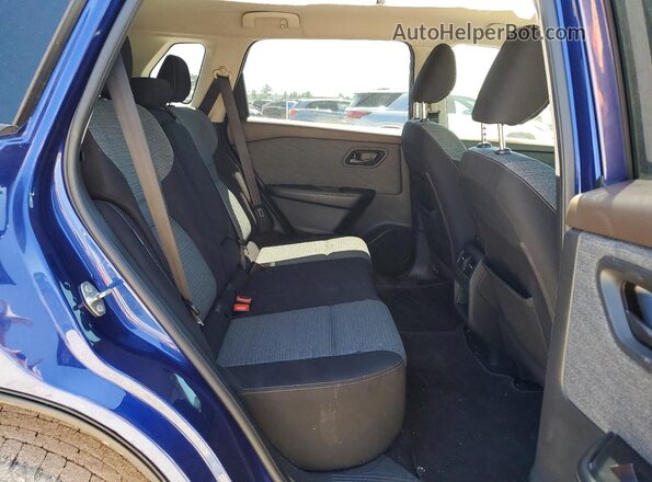 JN8AT3AA5MW013936 2021 NISSAN ROGUE Blue უკანა სალონის ხედი