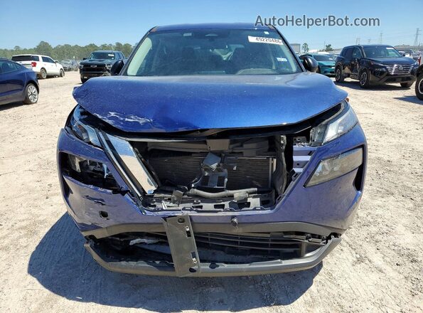 JN8AT3AA5MW013936 2021 NISSAN ROGUE Blue წინა ხედი