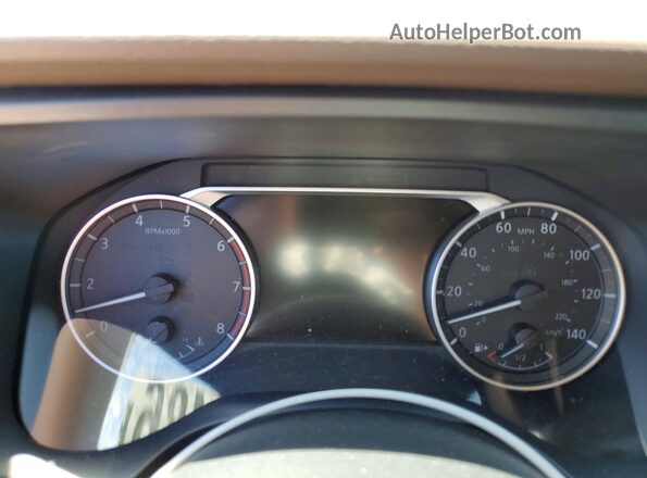 JN8AT3AA5MW013936 2021 NISSAN ROGUE Blue ხელსაწყოთა პანელის ხედი
