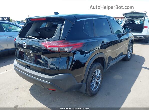 JN8AT3AA9MW017181 2021 NISSAN ROGUE Black Trasero derecho