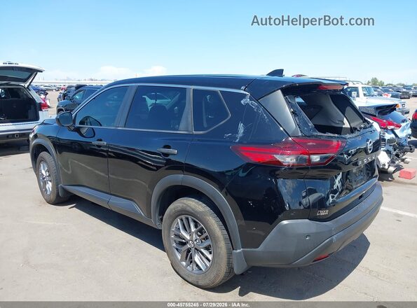 JN8AT3AA9MW017181 2021 NISSAN ROGUE Black Trasero izquierdo