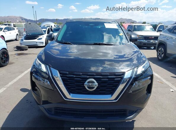 JN8AT3AA9MW017181 2021 NISSAN ROGUE Black Vista del cuadro de instrumentos