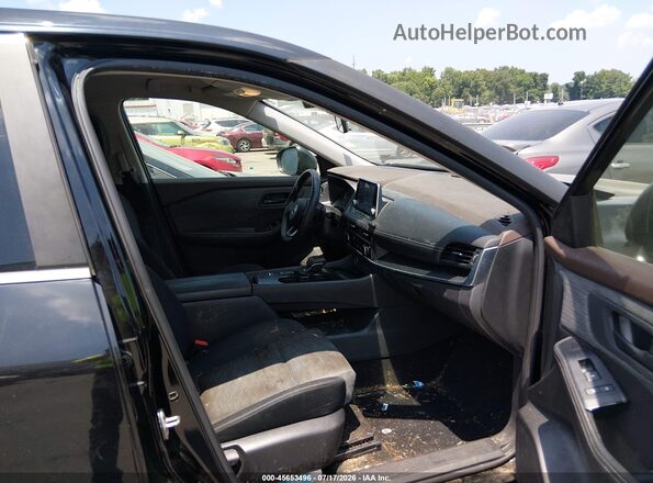 JN8AT3AAXMW001054 2021 NISSAN ROGUE Черный Вид салона спереди