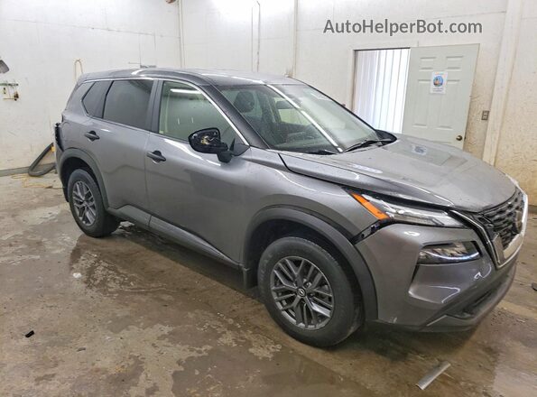 JN8AT3AB2MW208191 2021 NISSAN ROGUE Gray Przód prawy
