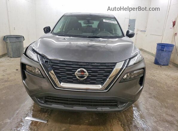 JN8AT3AB2MW208191 2021 NISSAN ROGUE Gray Widok z przodu