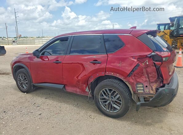 JN8AT3AB3MW208488 2021 NISSAN ROGUE Red Задня ліва чверть