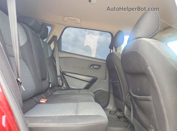 JN8AT3AB3MW208488 2021 NISSAN ROGUE Red Вид задньої частини салону