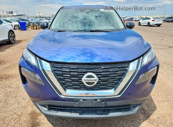 JN8AT3AB4MW223646 2021 NISSAN ROGUE Blue Vista frontal