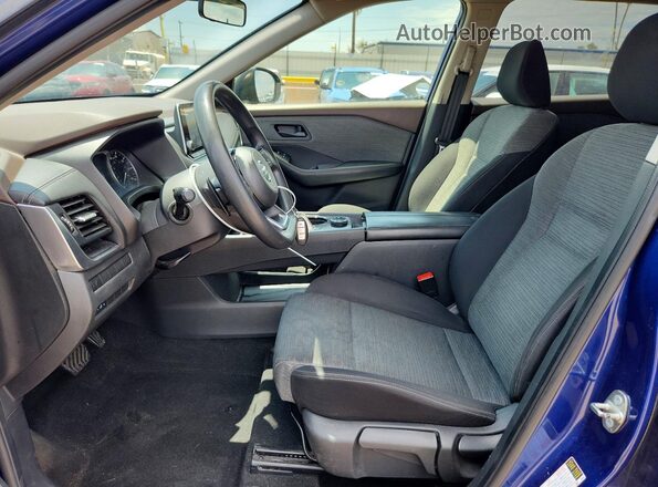 JN8AT3AB4MW223646 2021 NISSAN ROGUE Blue Vista interior delantera