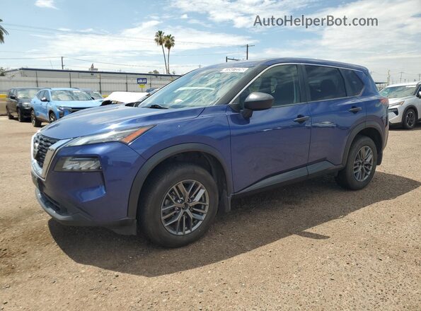 JN8AT3AB4MW223646 2021 NISSAN ROGUE Blue 