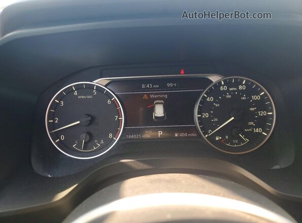 JN8AT3AB4MW223646 2021 NISSAN ROGUE Blue Vista del cuadro de instrumentos