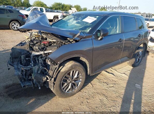 JN8AT3AB9MW210875 2021 NISSAN ROGUE Gray Передня ліва чверть
